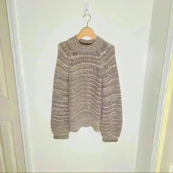Nicholas Maliya Sweater Purple Alpaca Wool Size XS - Picture 2 of 8